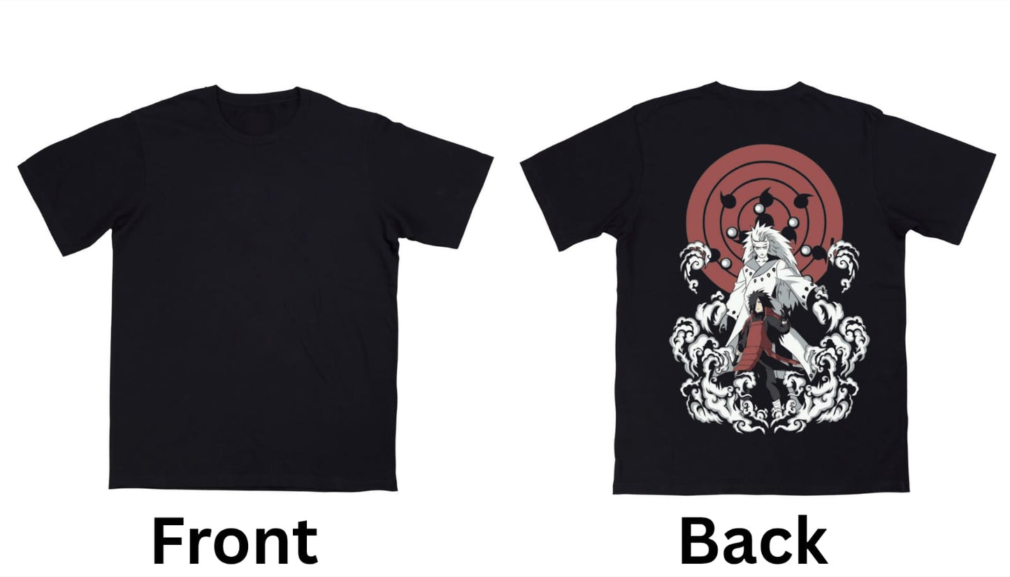Obito Uchiha – Ten Tails Jinchuriki Oversized T-Shirt | Limited War Arc Edition..
